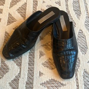 Stella McCartney Vegan Croc leather mules